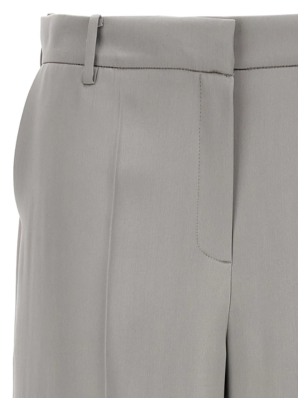 High-Waist Wide-Leg Trousers