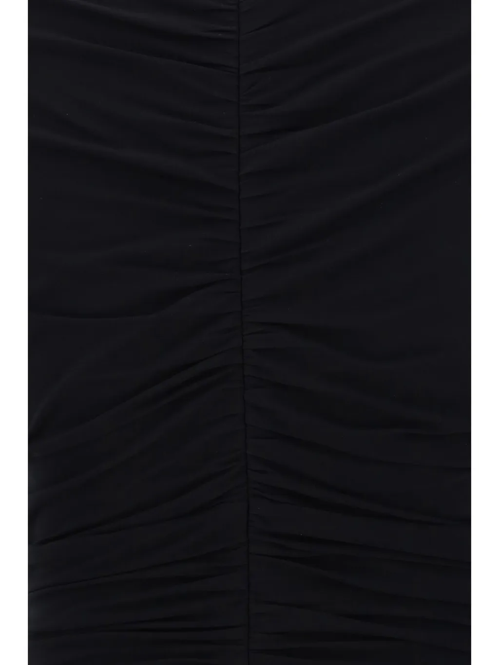 Gathered High-Neck Bodysuit