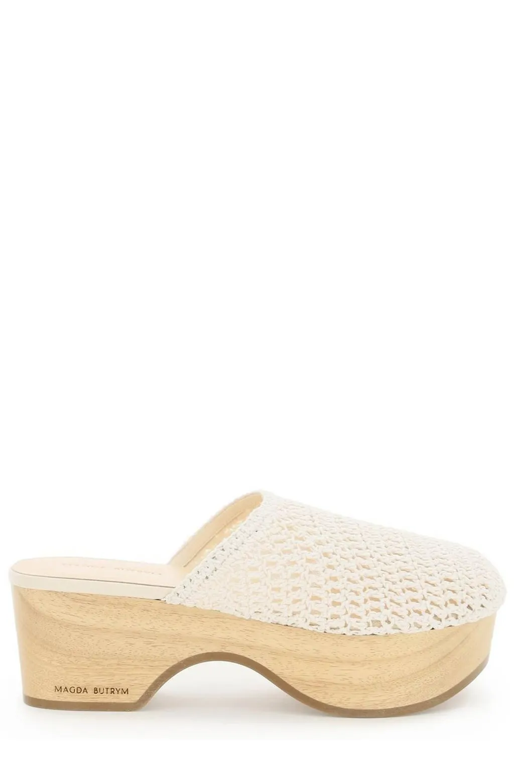 Crochet Clog Round Toe Mules