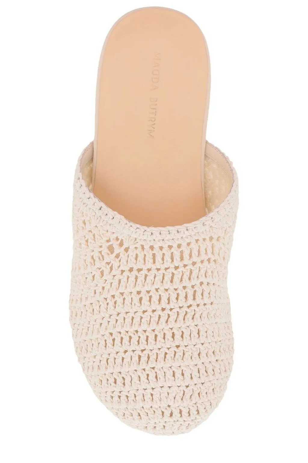 Crochet Clog Round Toe Mules