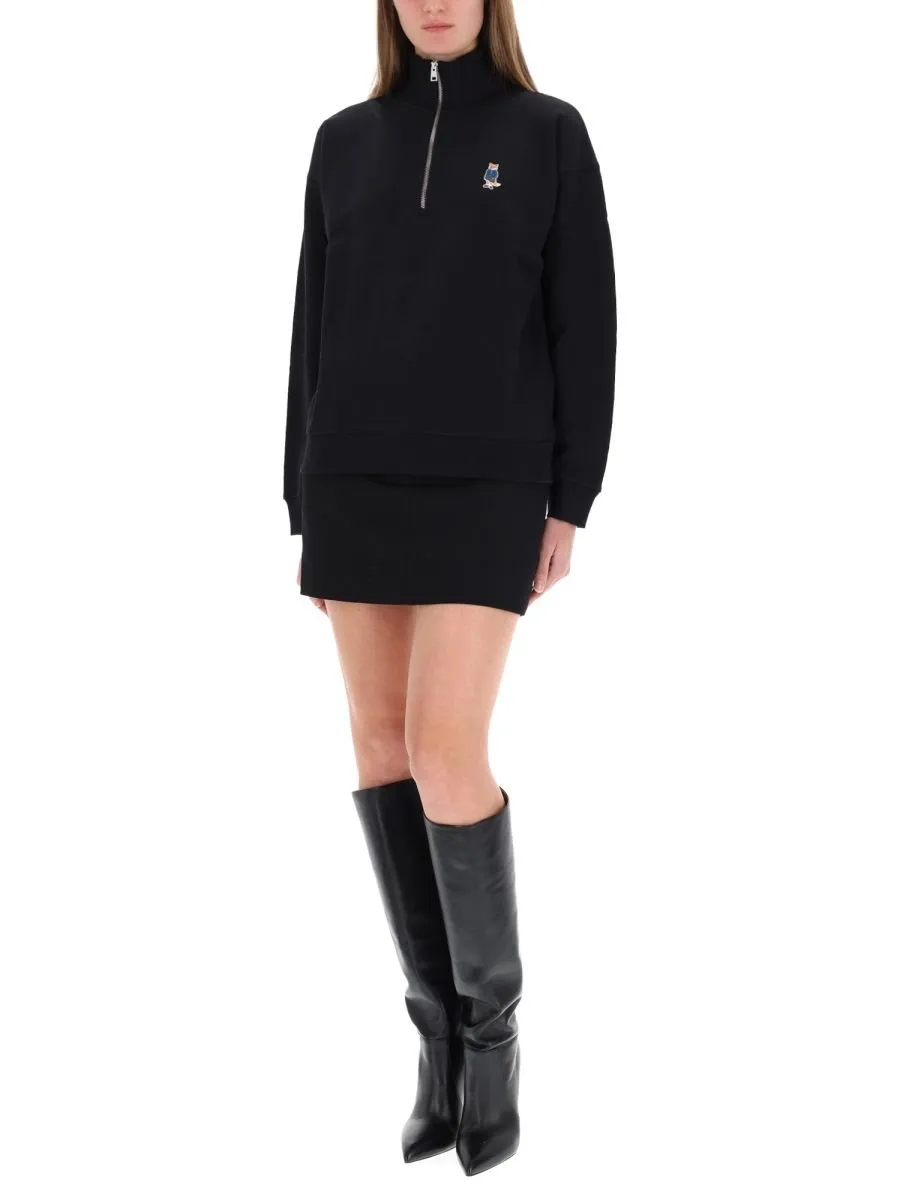 Dressed Fox Half Zip Sweatshirt