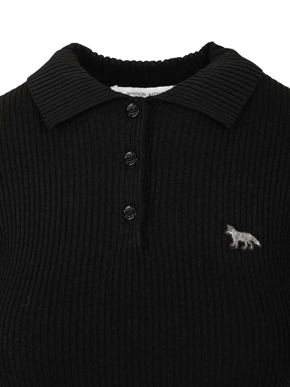 Baby Fox Ribbed Polo Shirt