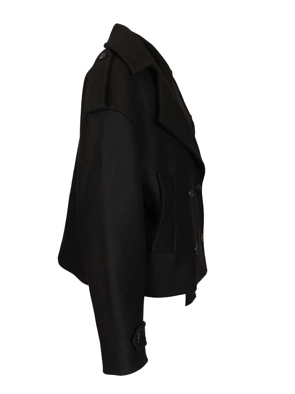 Cropped Peacoat