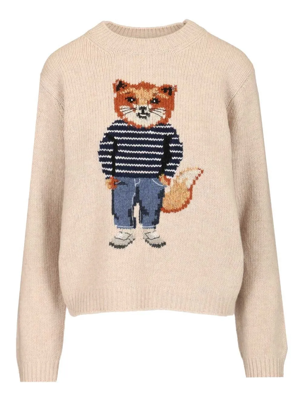 Dressed Fox Intarsia Jumper
