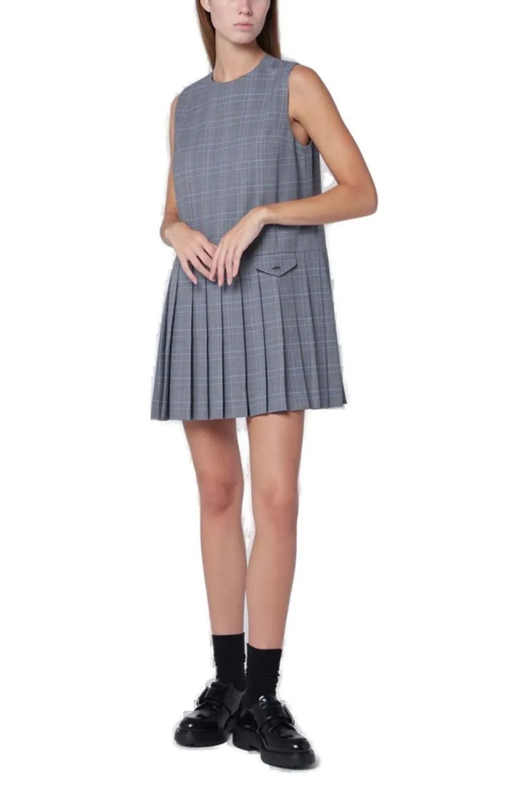 Mini Pleated Dress