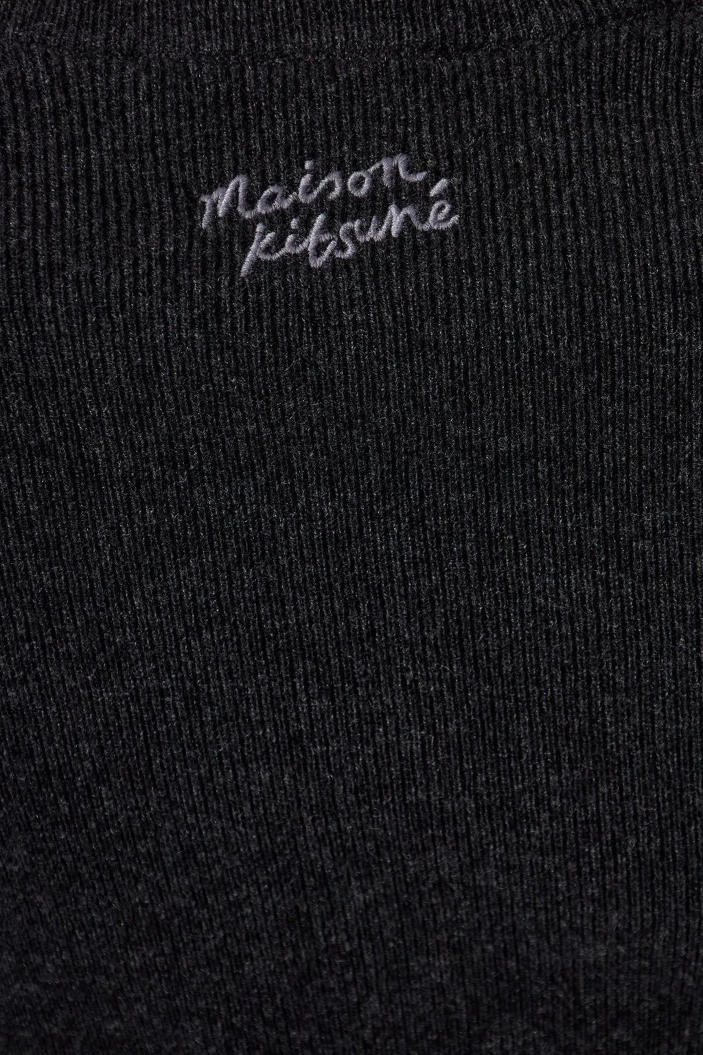 Logo Embroidered Knitted Jumper