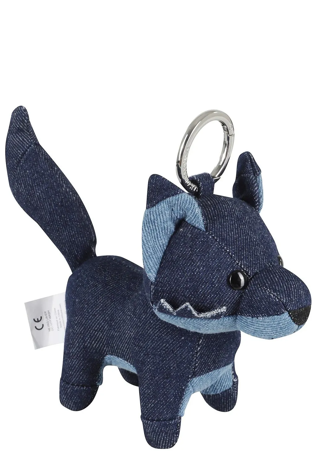 Denim Fox Keyring