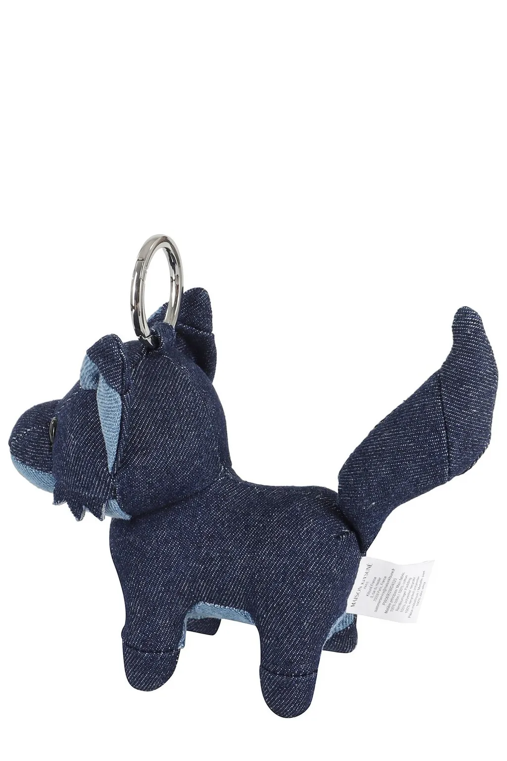 Denim Fox Keyring