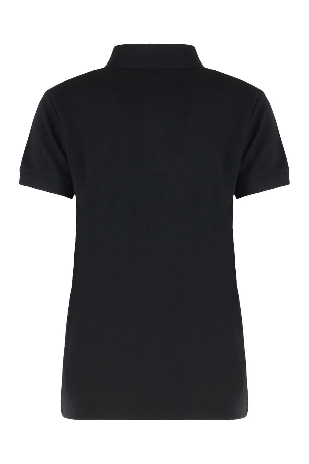 Short Sleeve Fox-Embroidered Polo Shirt