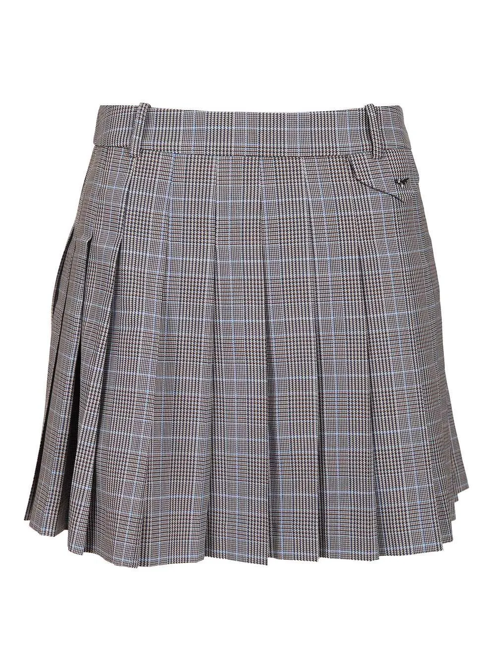 Pleated Mini Skirt