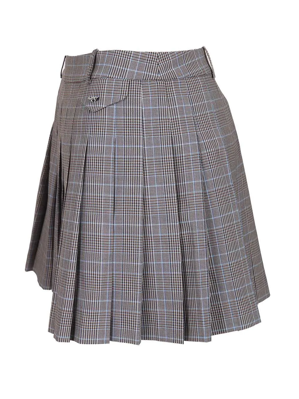 Pleated Mini Skirt