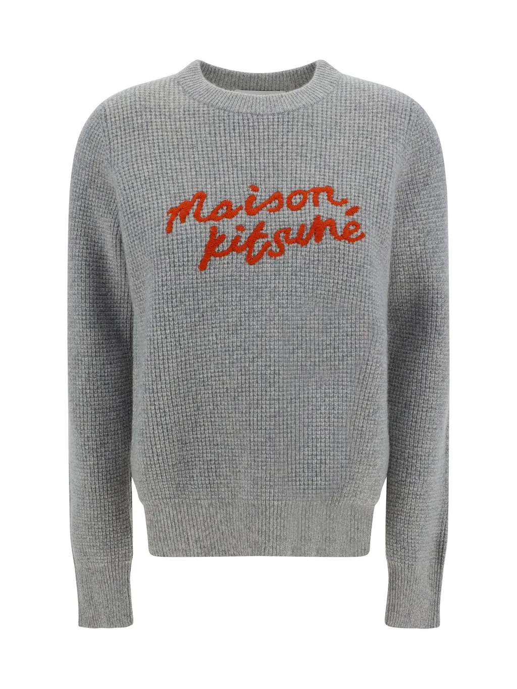 Logo Embroidered Knit Jumper