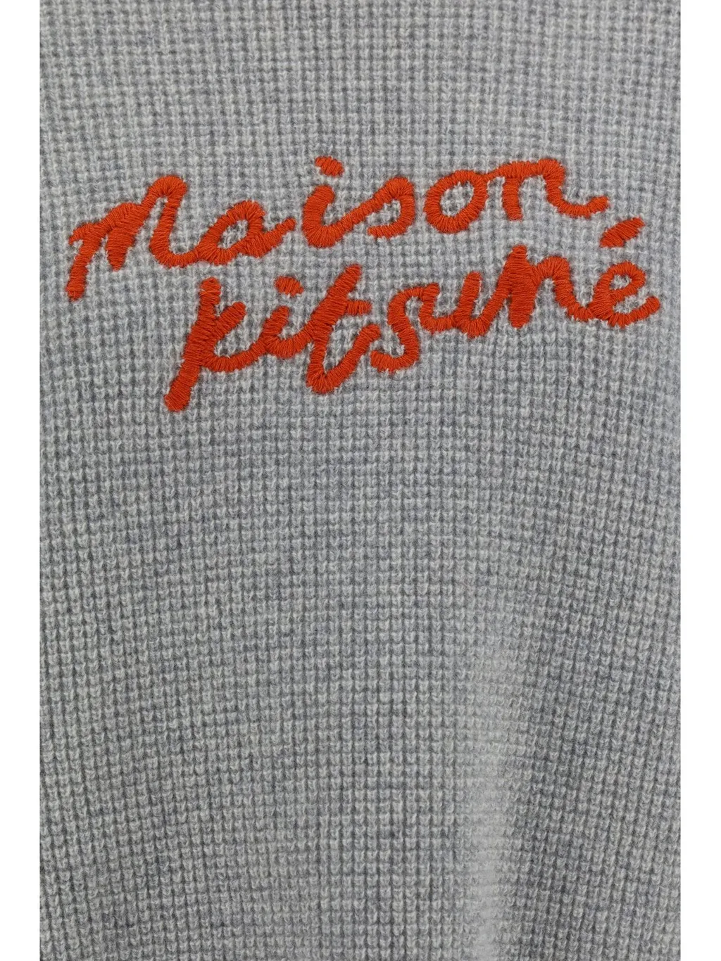 Logo Embroidered Knit Jumper