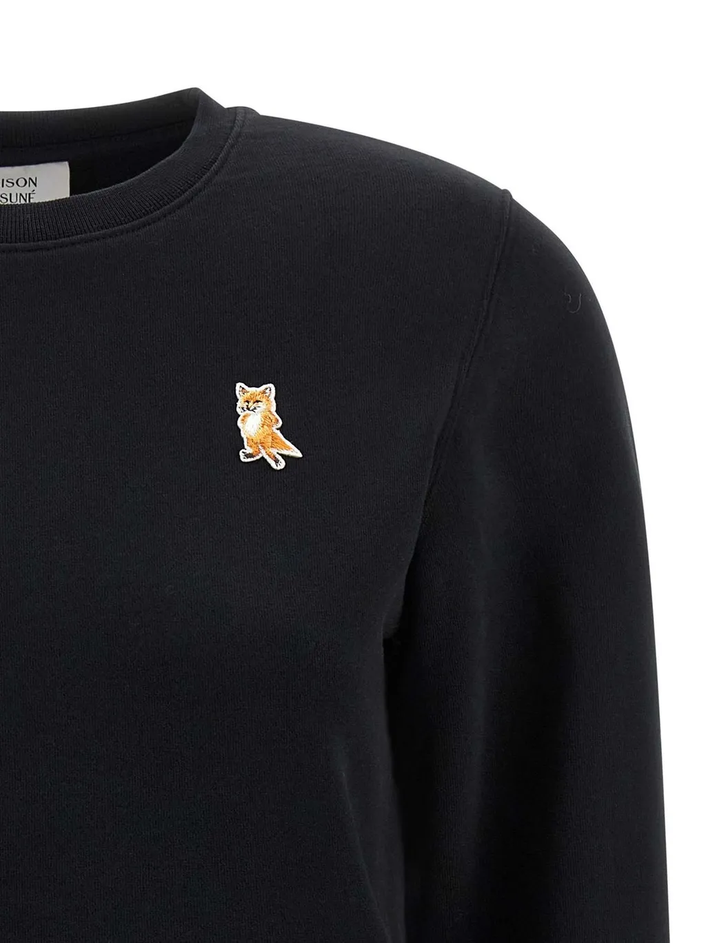 Logo-Patch Crewneck Sweatshirt