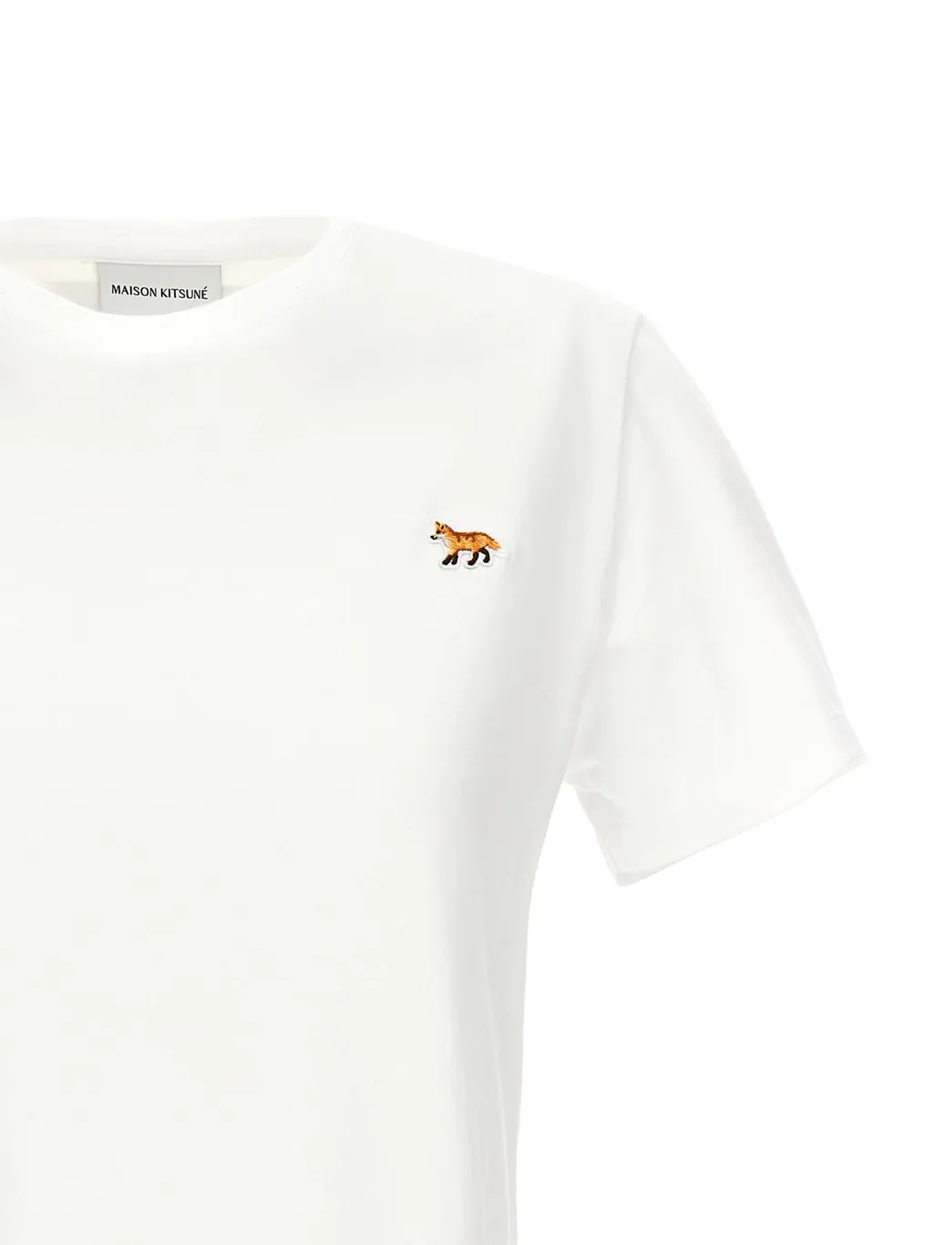 Baby Fox Patch Crewneck T-Shirt