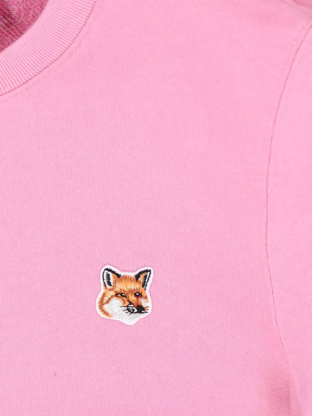 Fox Head Patch Crewneck Sweatshirt