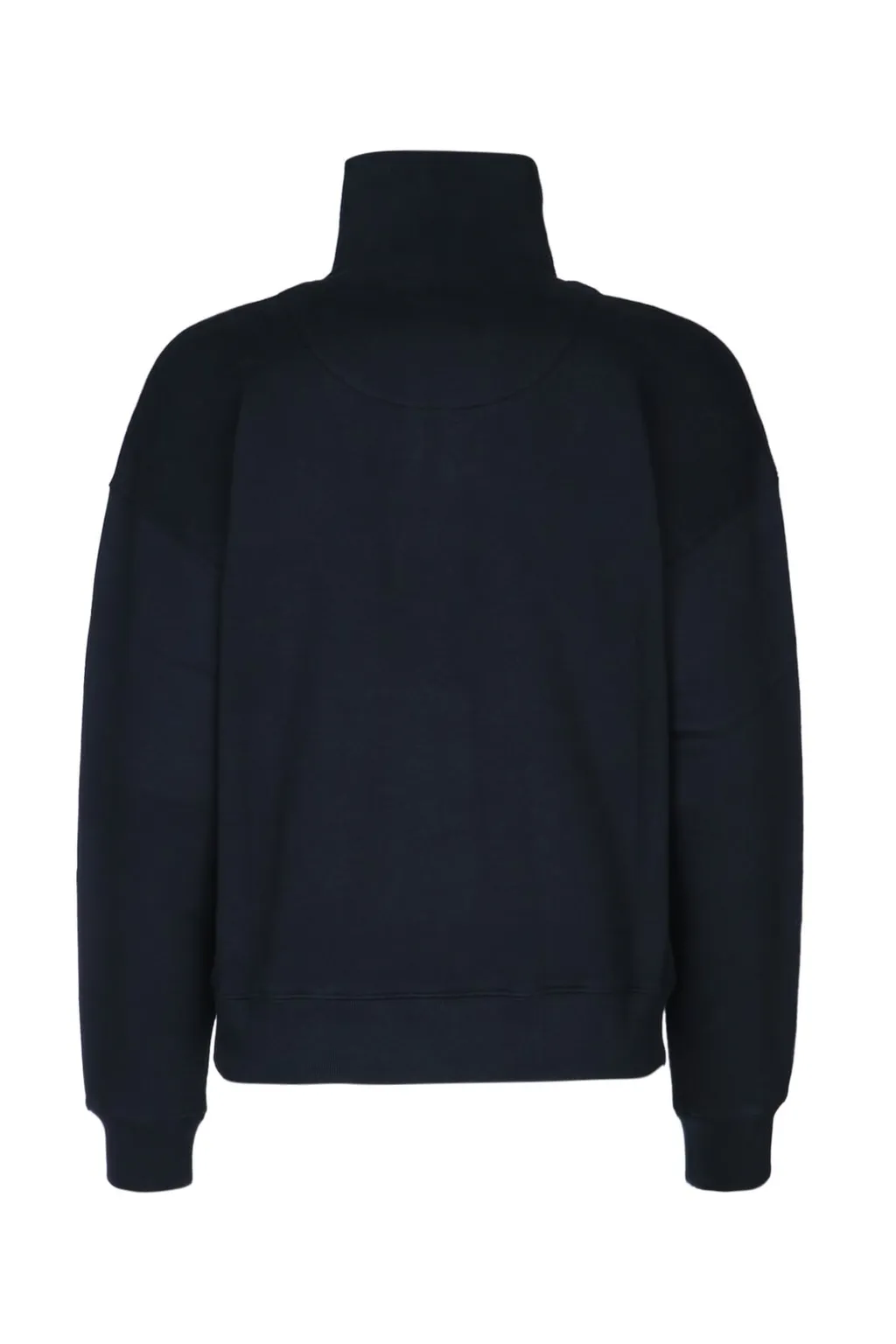 Logo Printed Half-Zip Sweatshirt