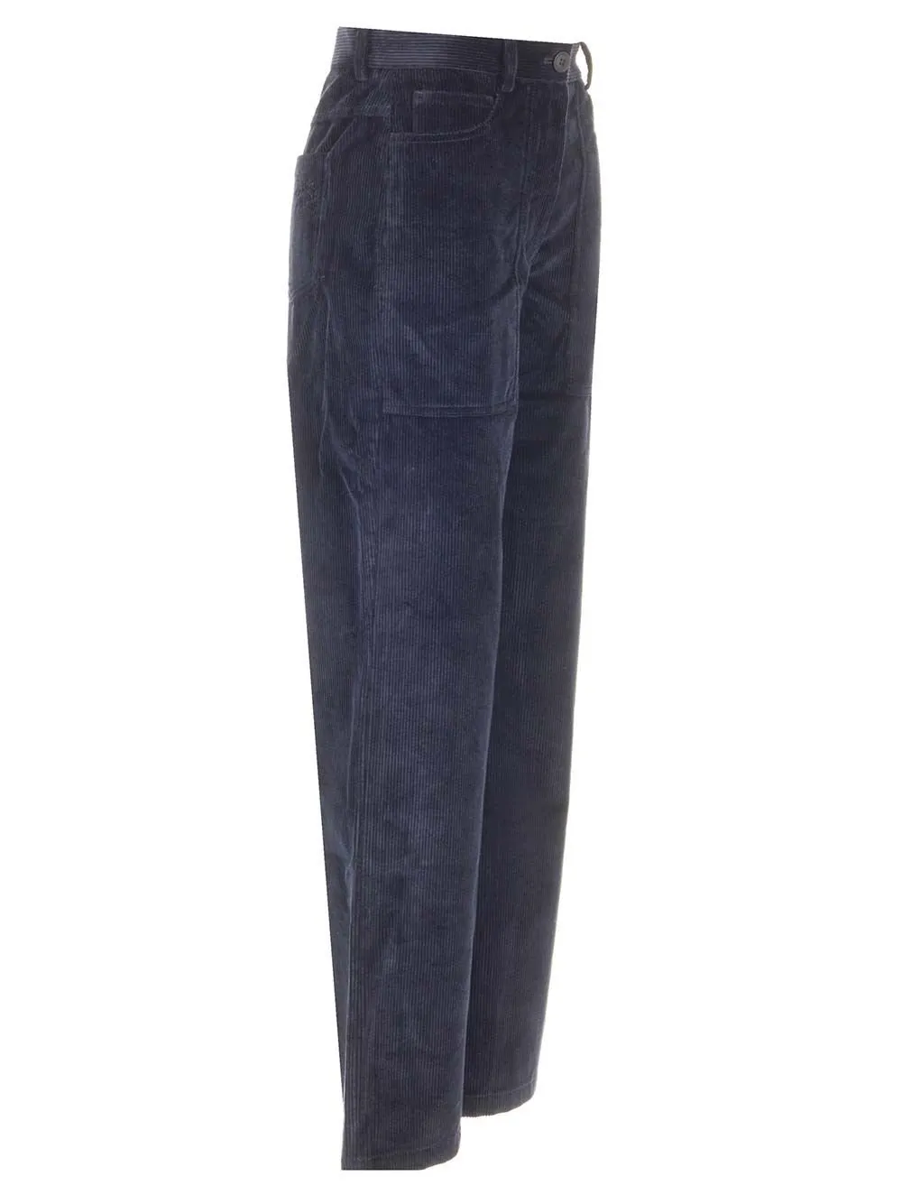 High Waisted Corduroy Pants