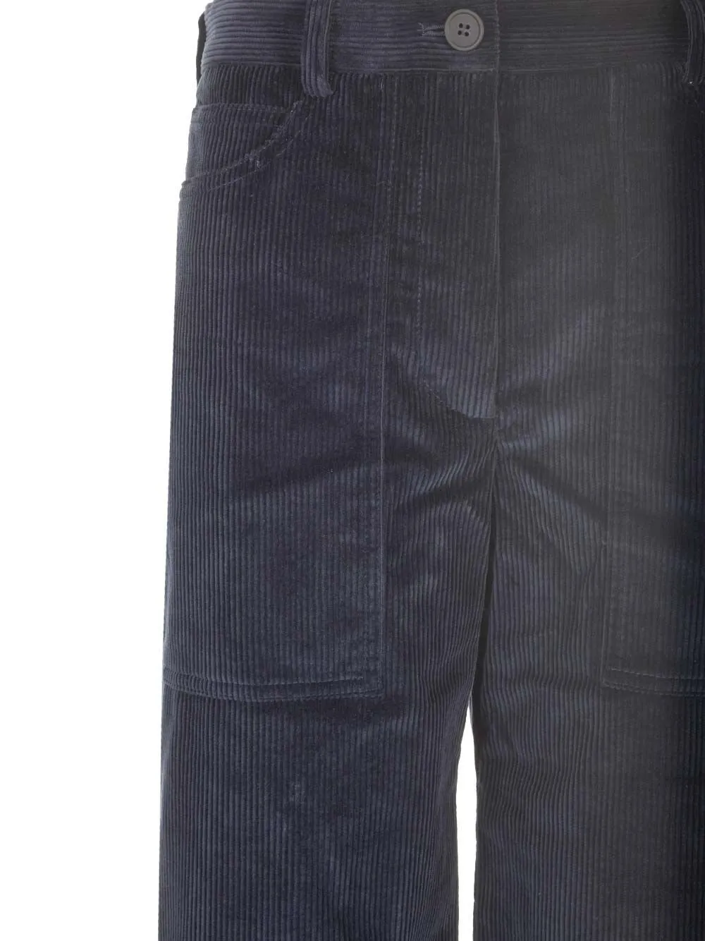 High Waisted Corduroy Pants