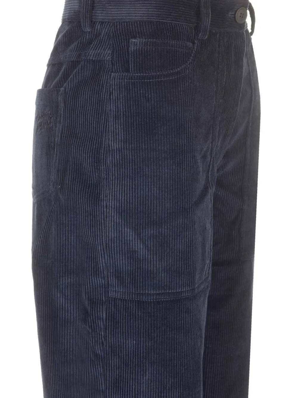 High Waisted Corduroy Pants