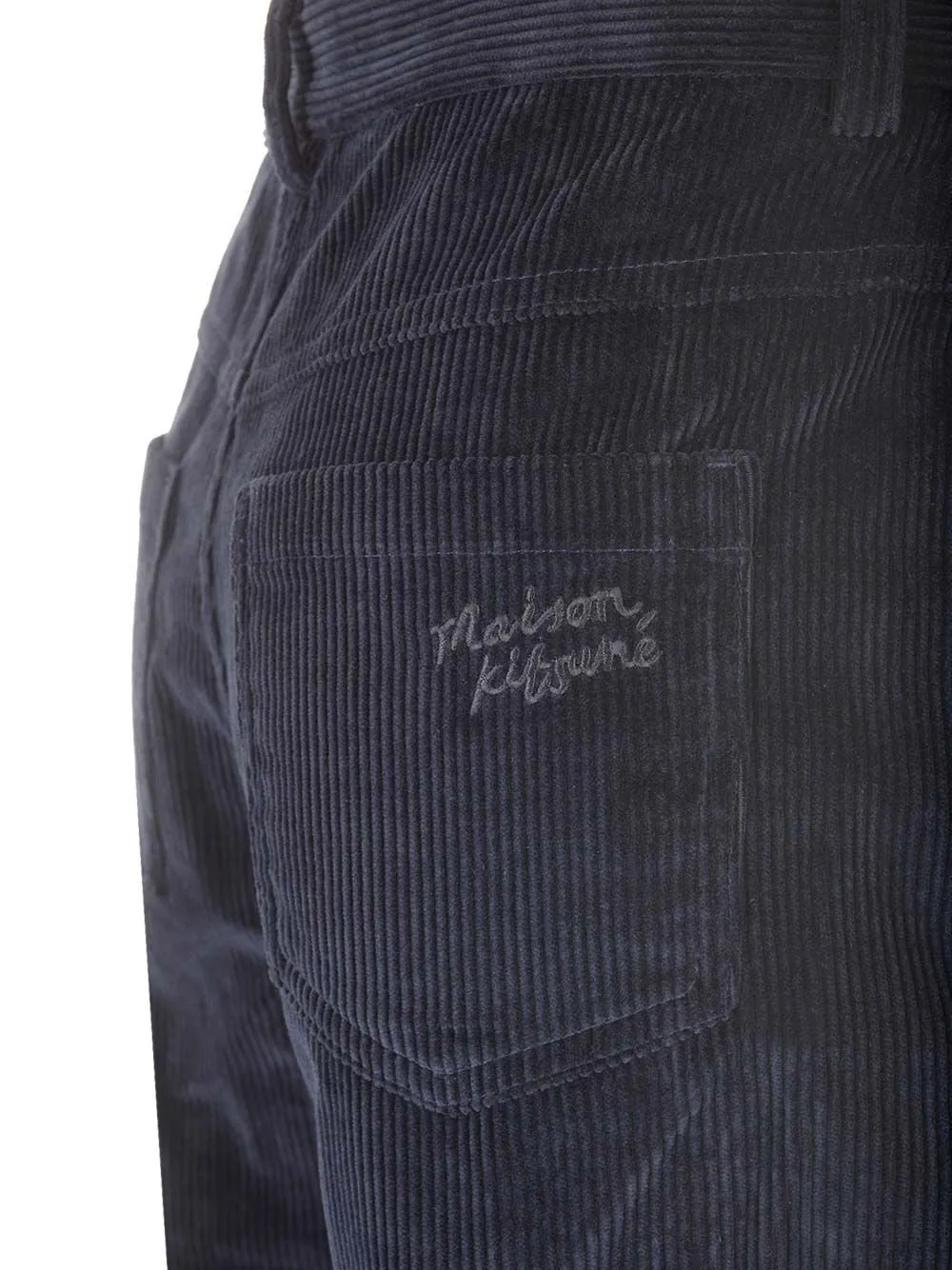 High Waisted Corduroy Pants