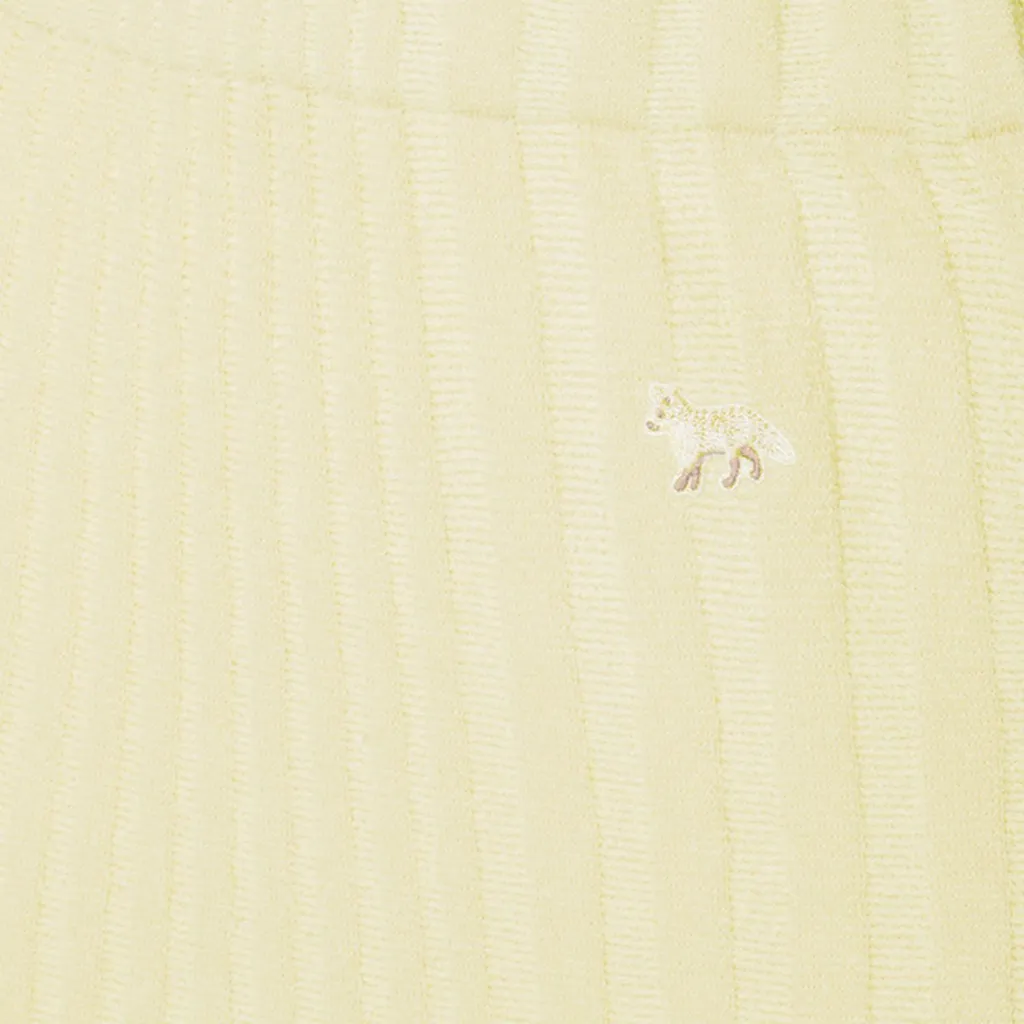 Ribbed-Knit Pencil Midi Skirt
