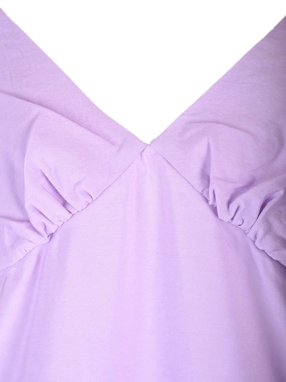 Sleeveless V-Neck Flared Dress