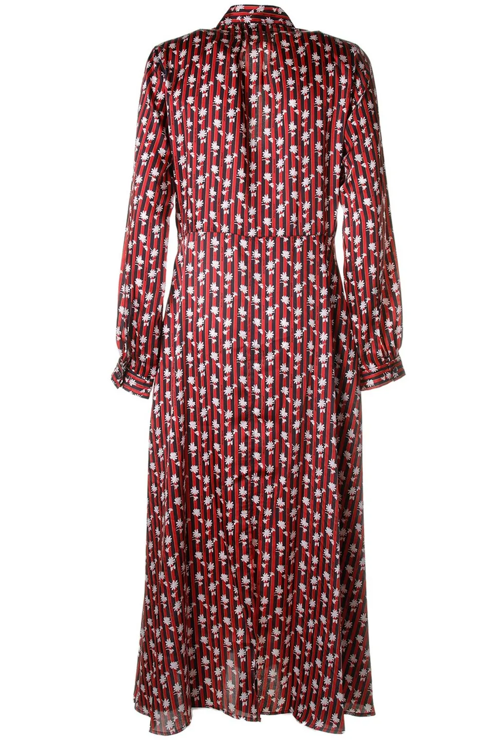 Floral Printed Striped Dress
