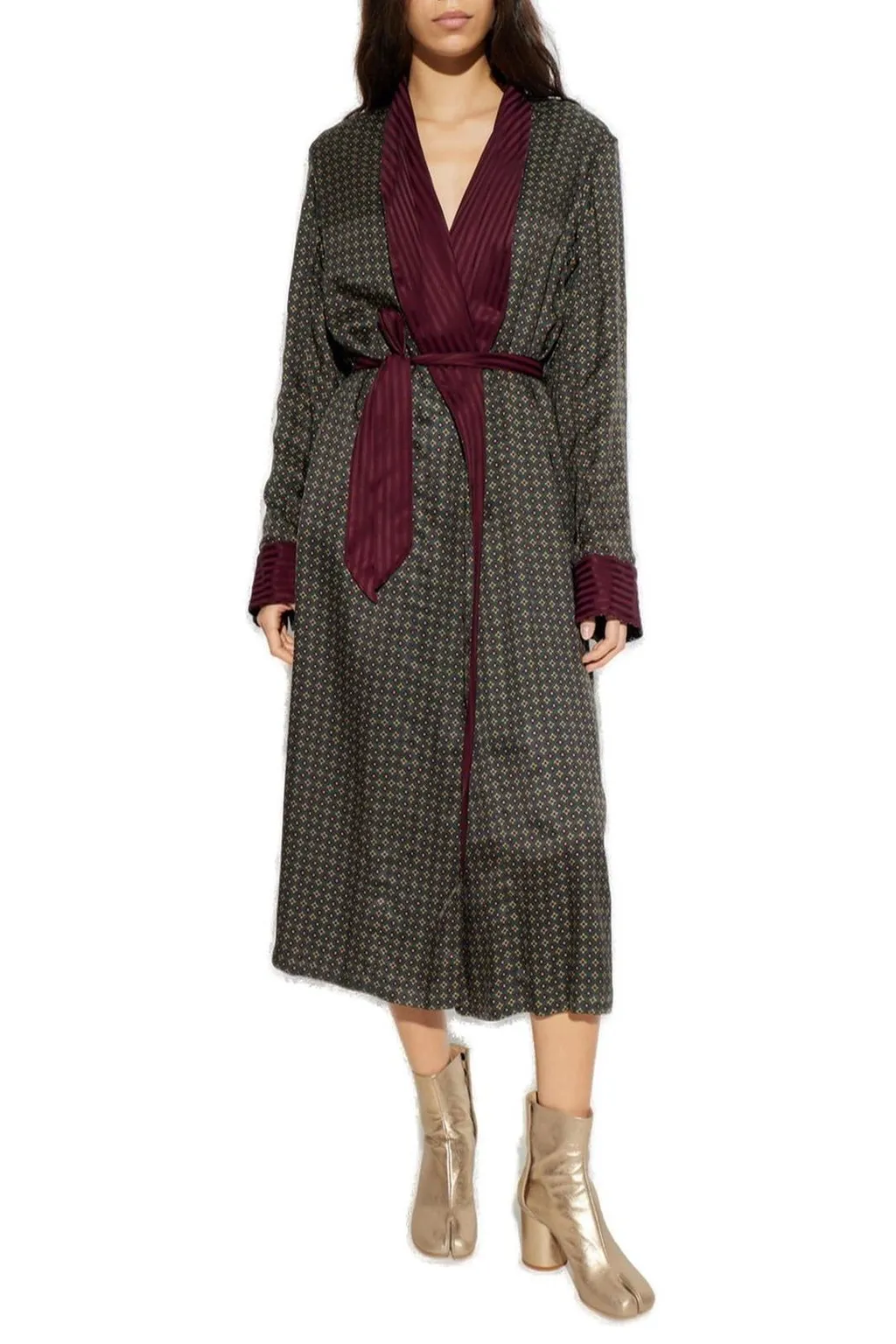 Reversible Robe De Chambre Coat