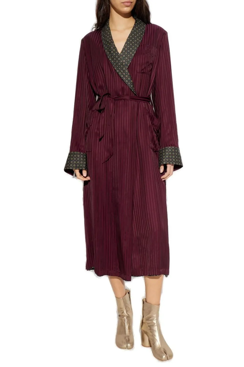 Reversible Robe De Chambre Coat