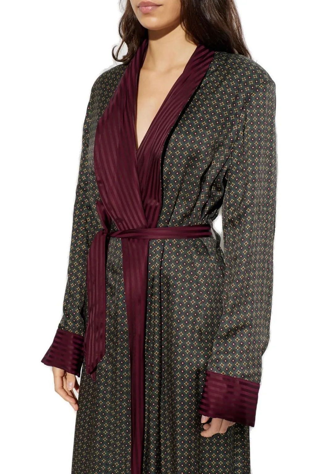 Reversible Robe De Chambre Coat