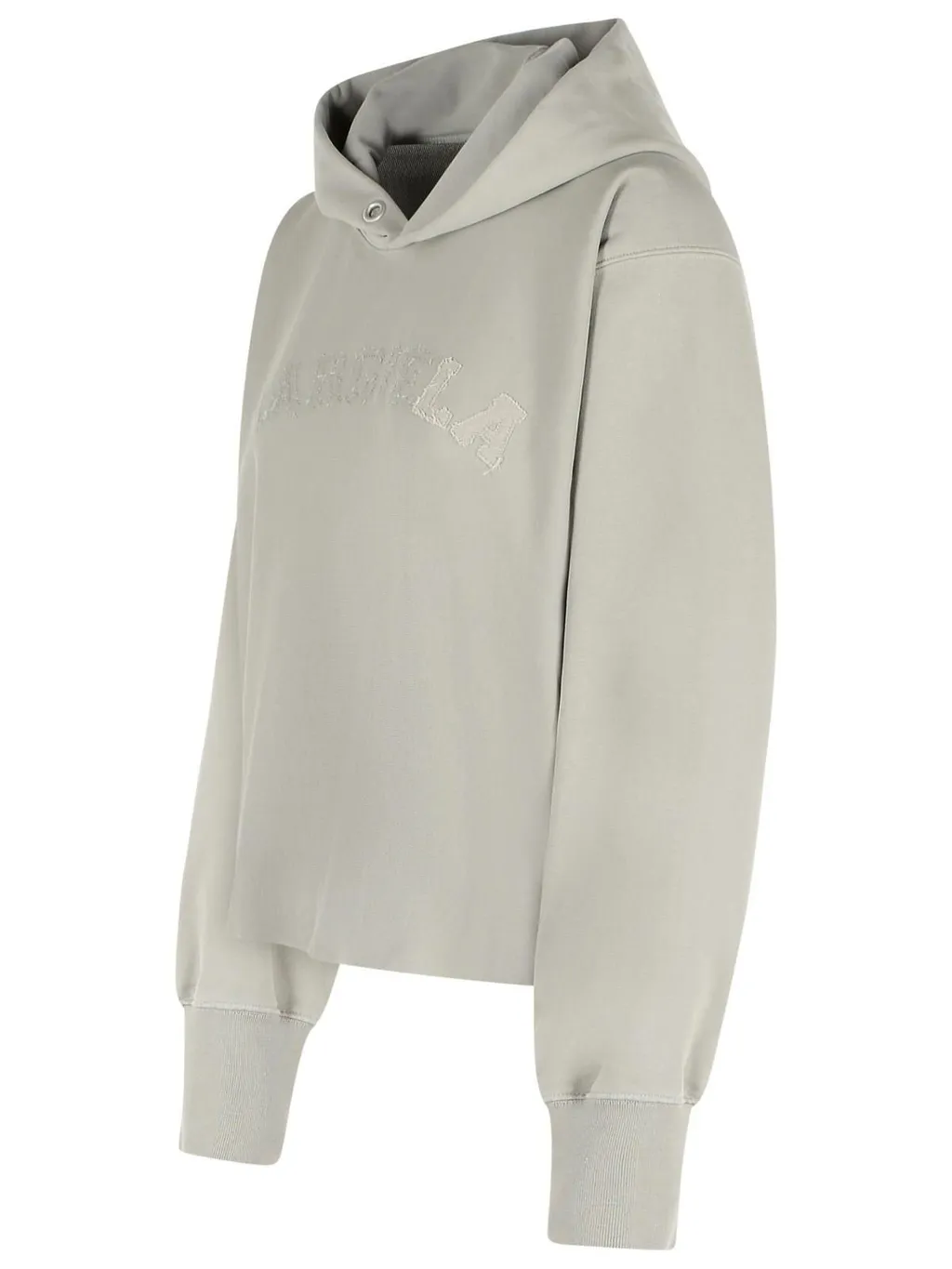 Long Sleeve Logo Appliqué Hoodie