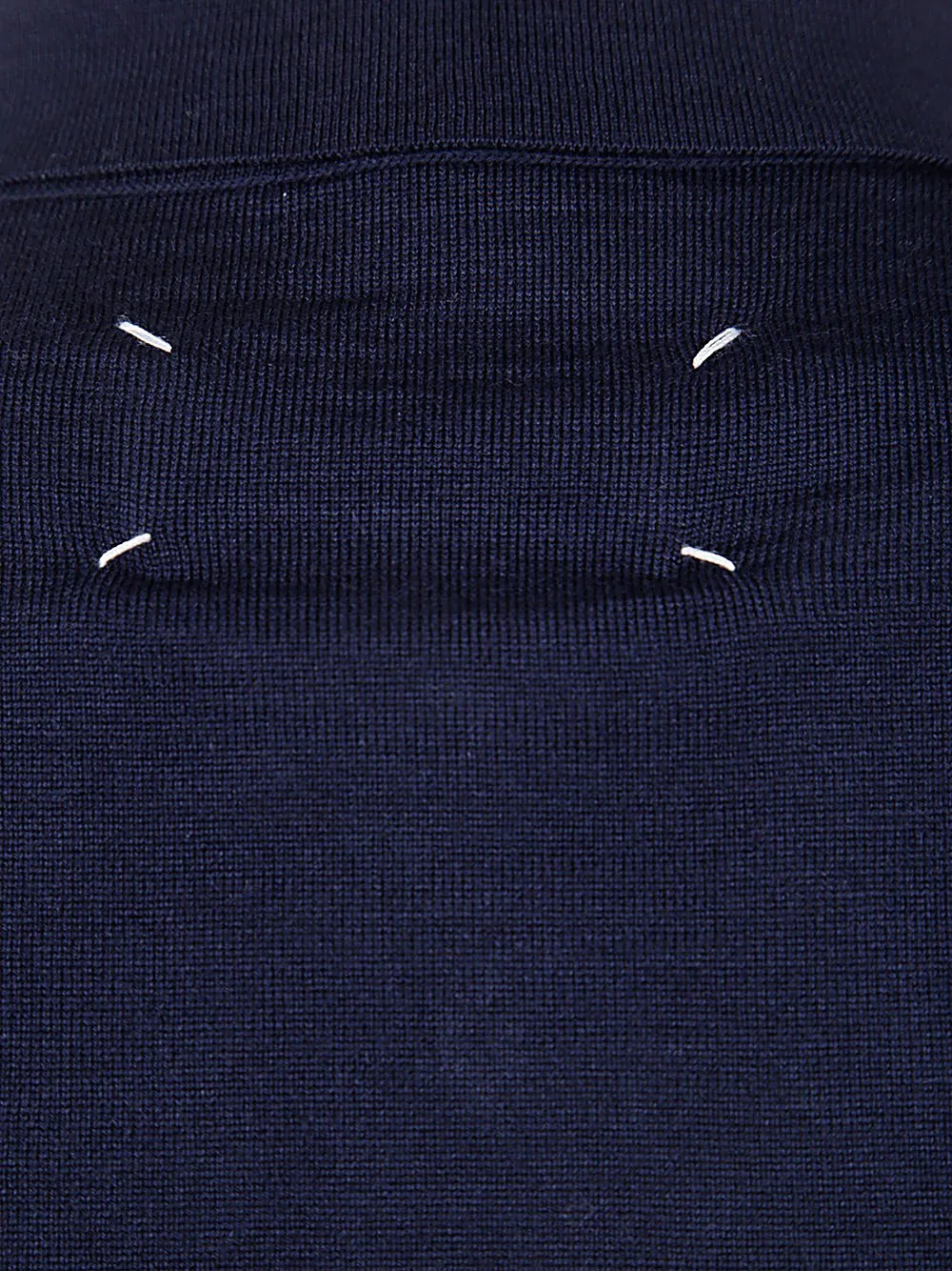 Long-Sleeved Knitted Polo Shirt