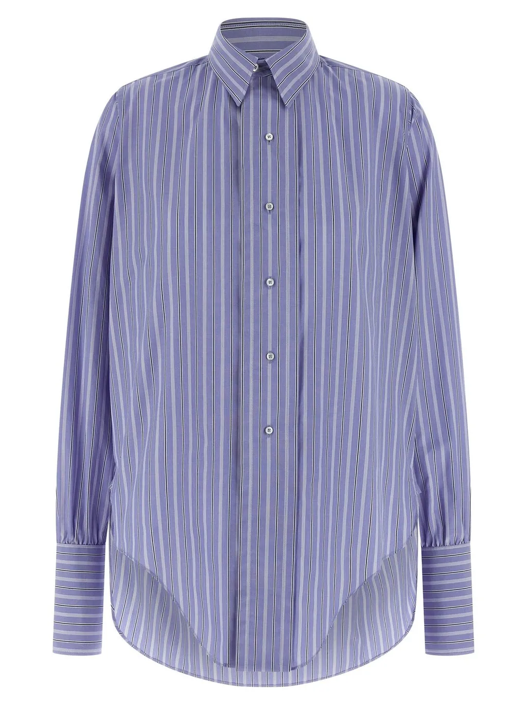 Striped Long-Sleeved Shirt