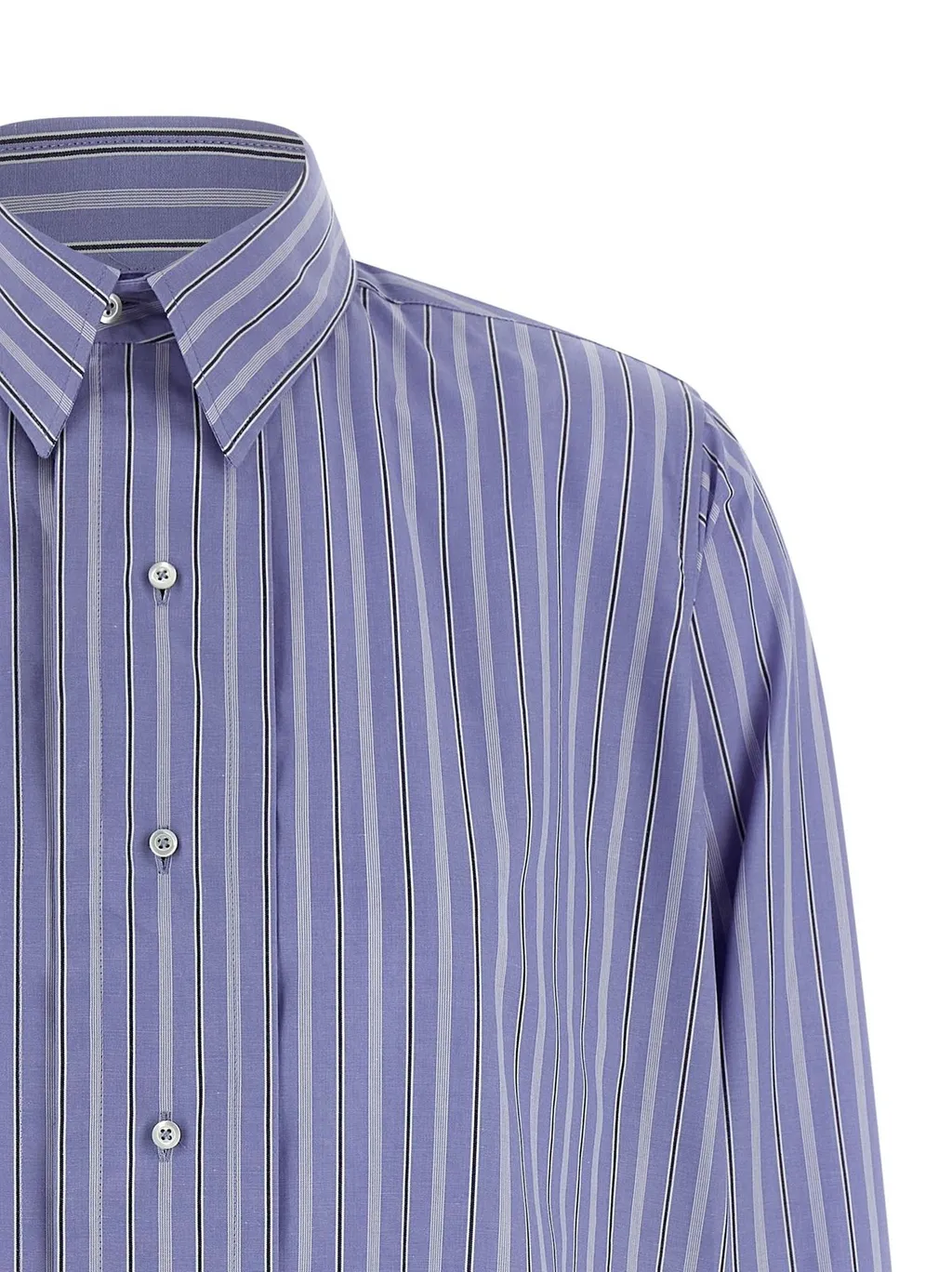 Striped Long-Sleeved Shirt