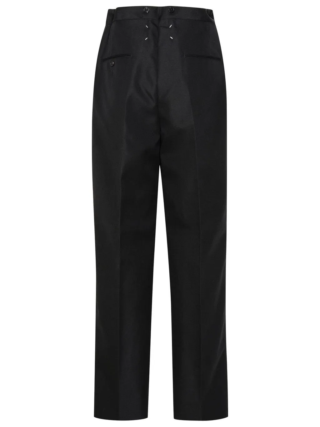 High-Rise Waist Tie Pants