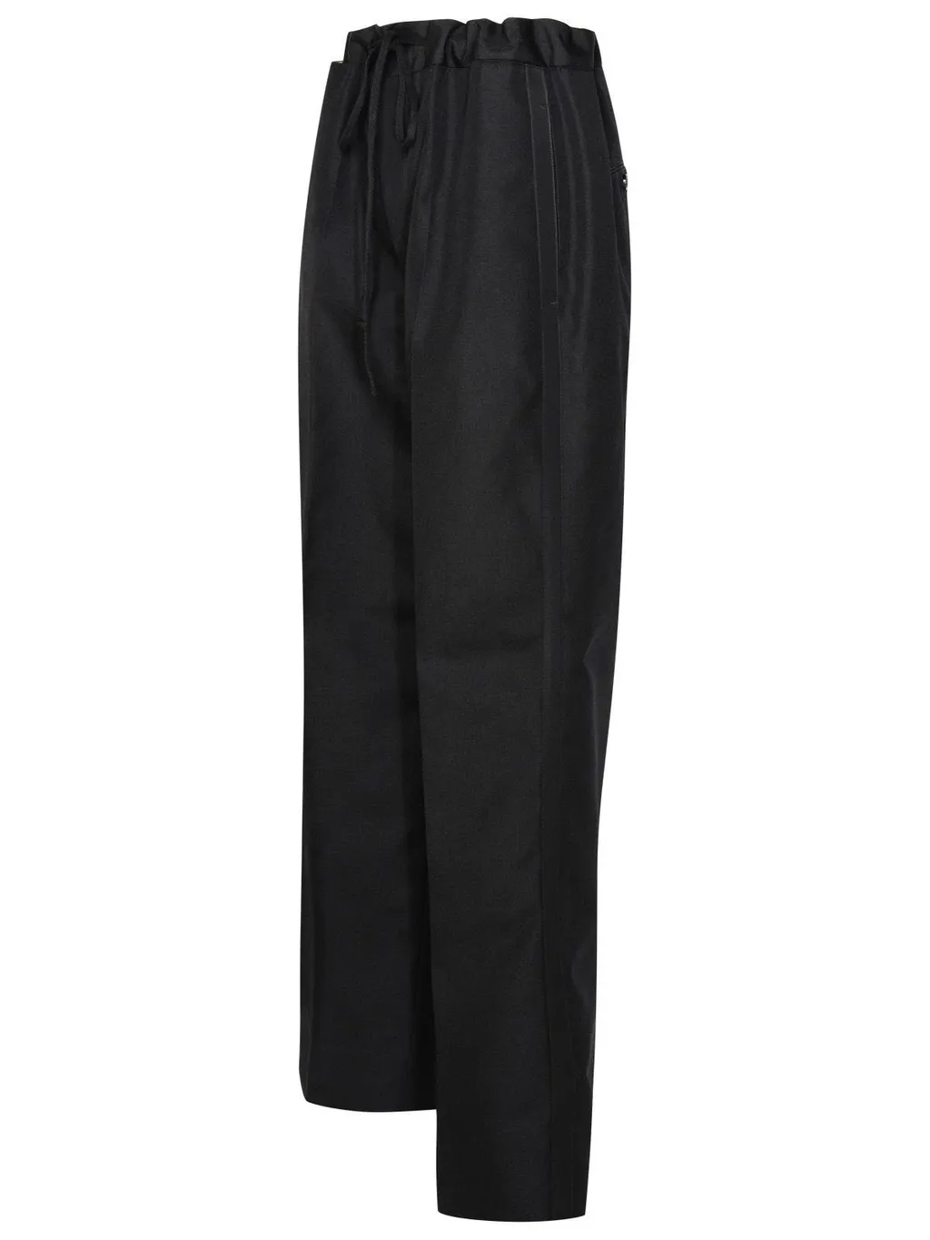 High-Rise Waist Tie Pants