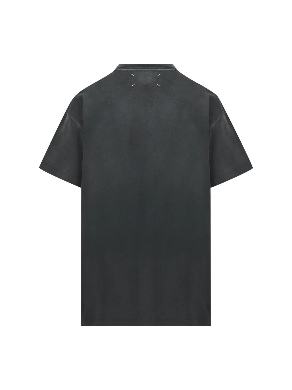 Reverse Logo Detailed Crewneck T-Shirt