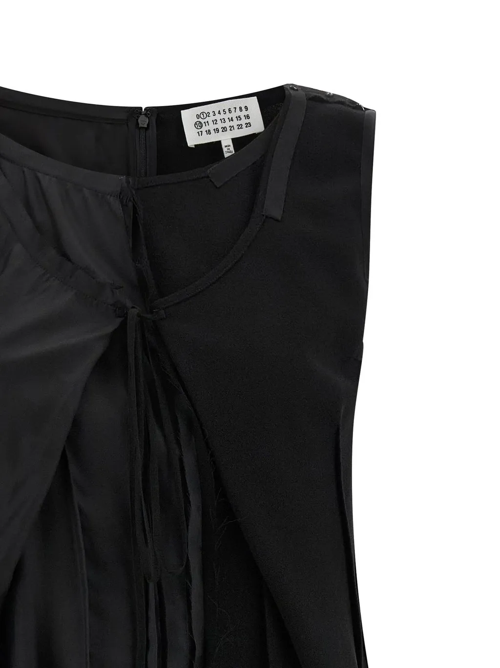 Sleeveless Asymmetric Midi Dress