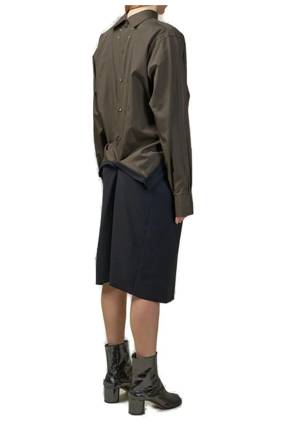 Reversed Shirtdress