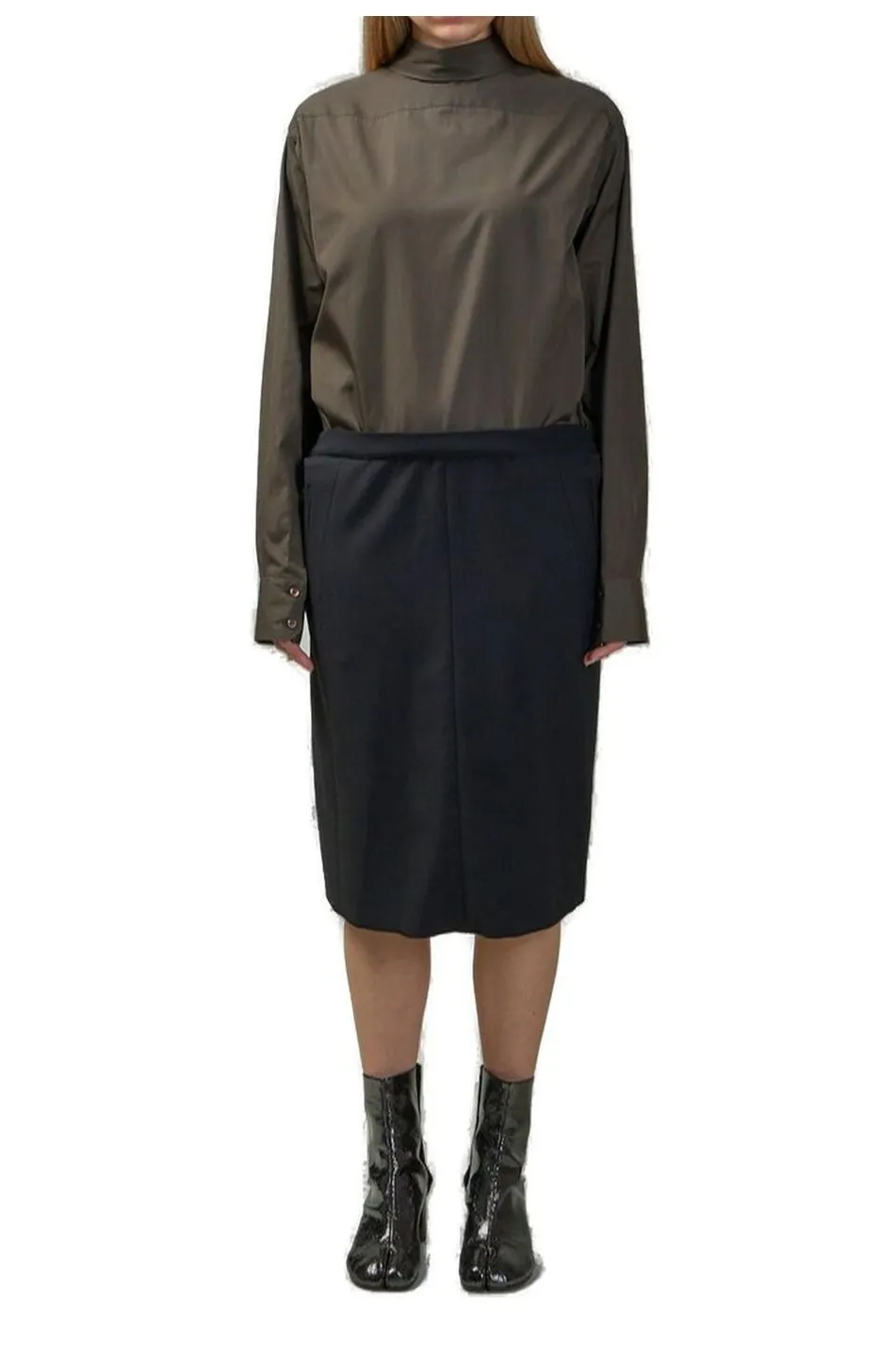 Reversed Shirtdress
