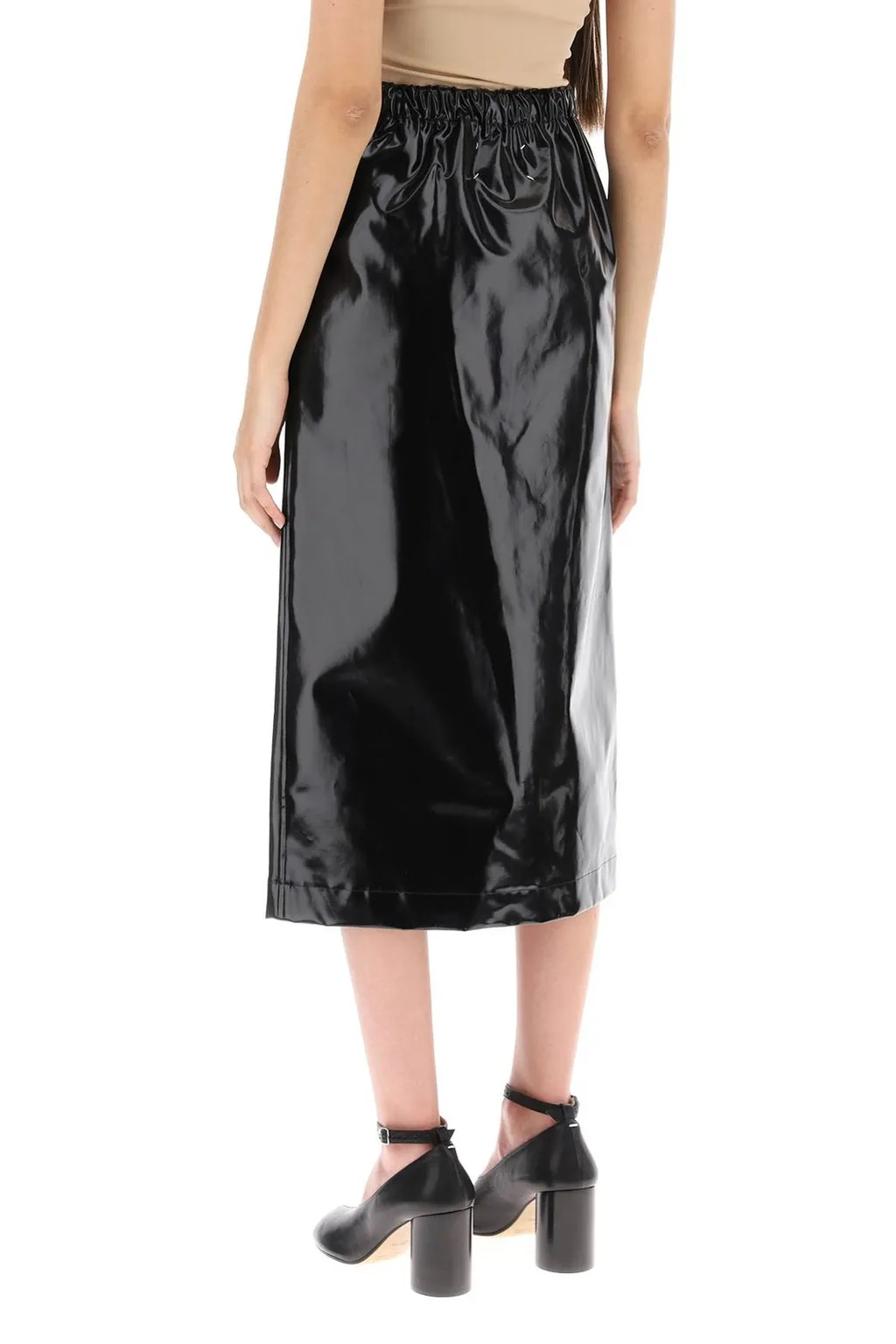 Midirock Front Slit Skirt