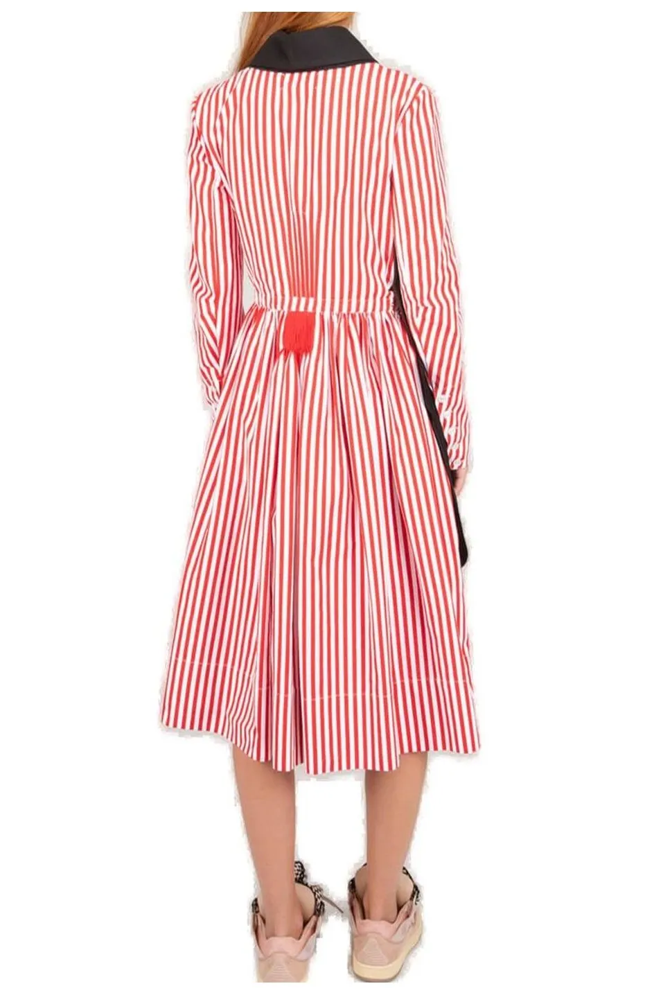 Striped Midi Dress