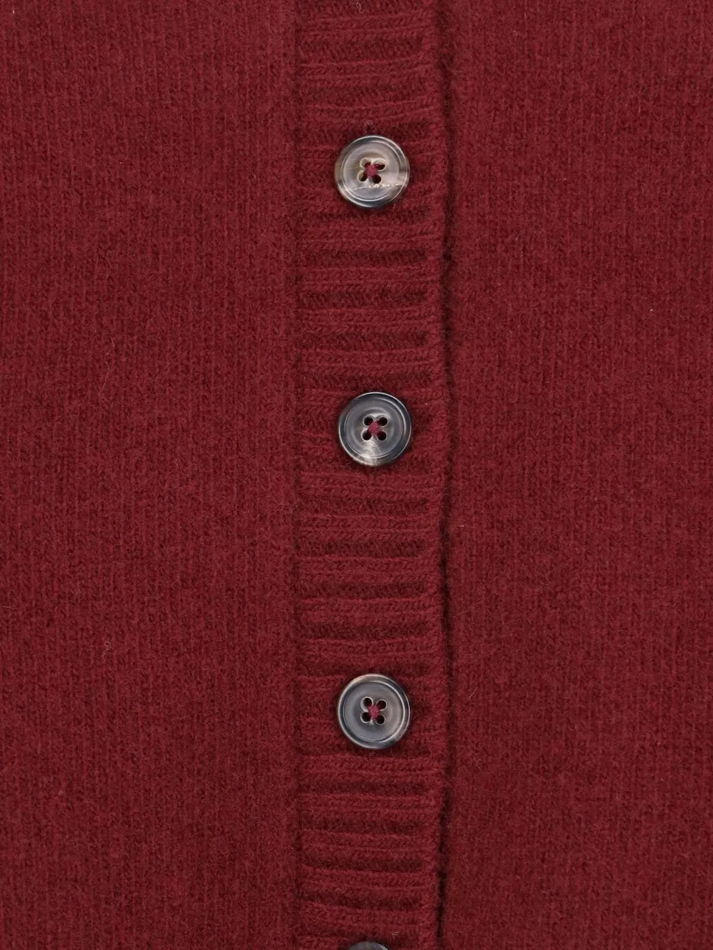 V-Neck Button-Up Cardigan