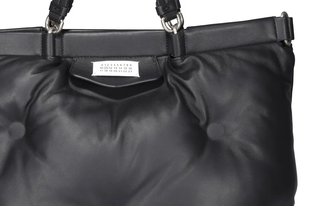 Logo Patch Quilted Tote Bag