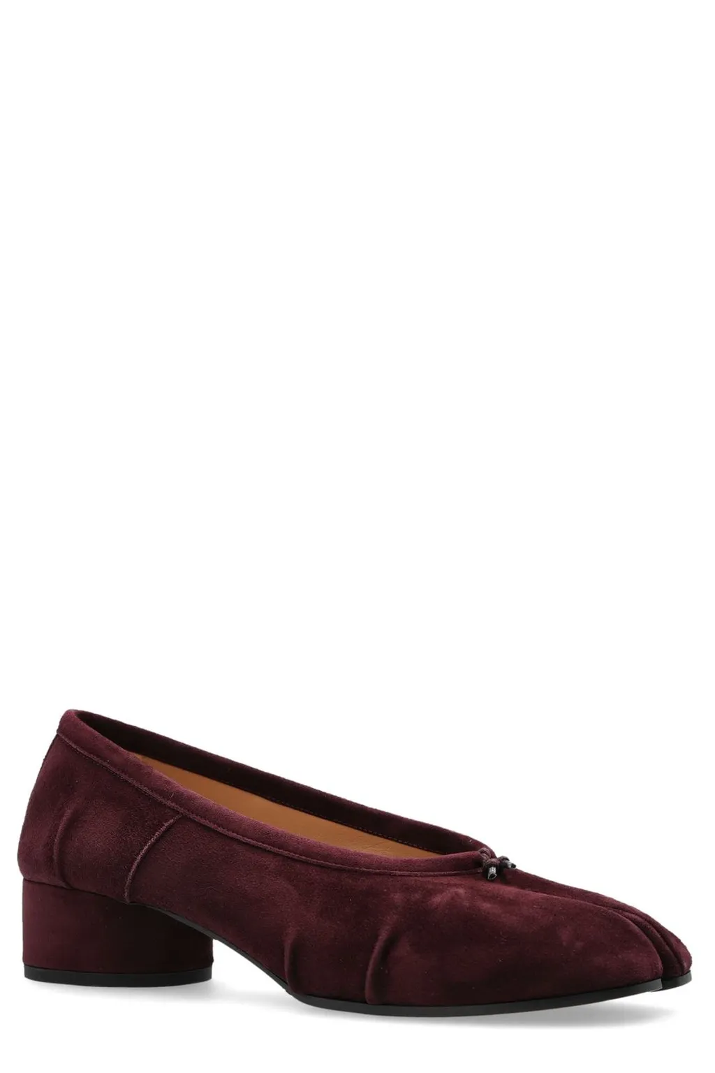 Tabi Toe Block Heeled Pumps