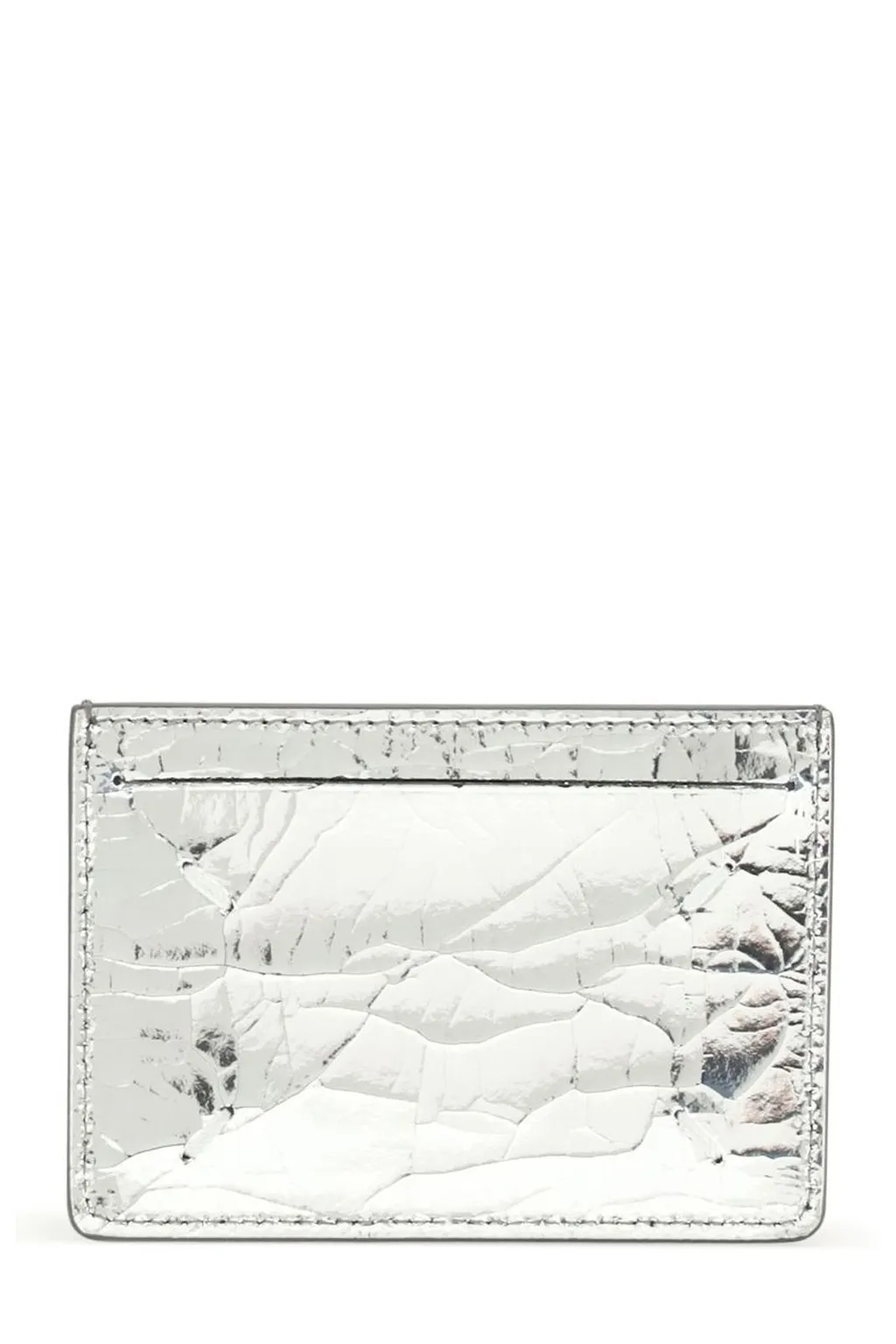 Cracked-Effect Cardholder