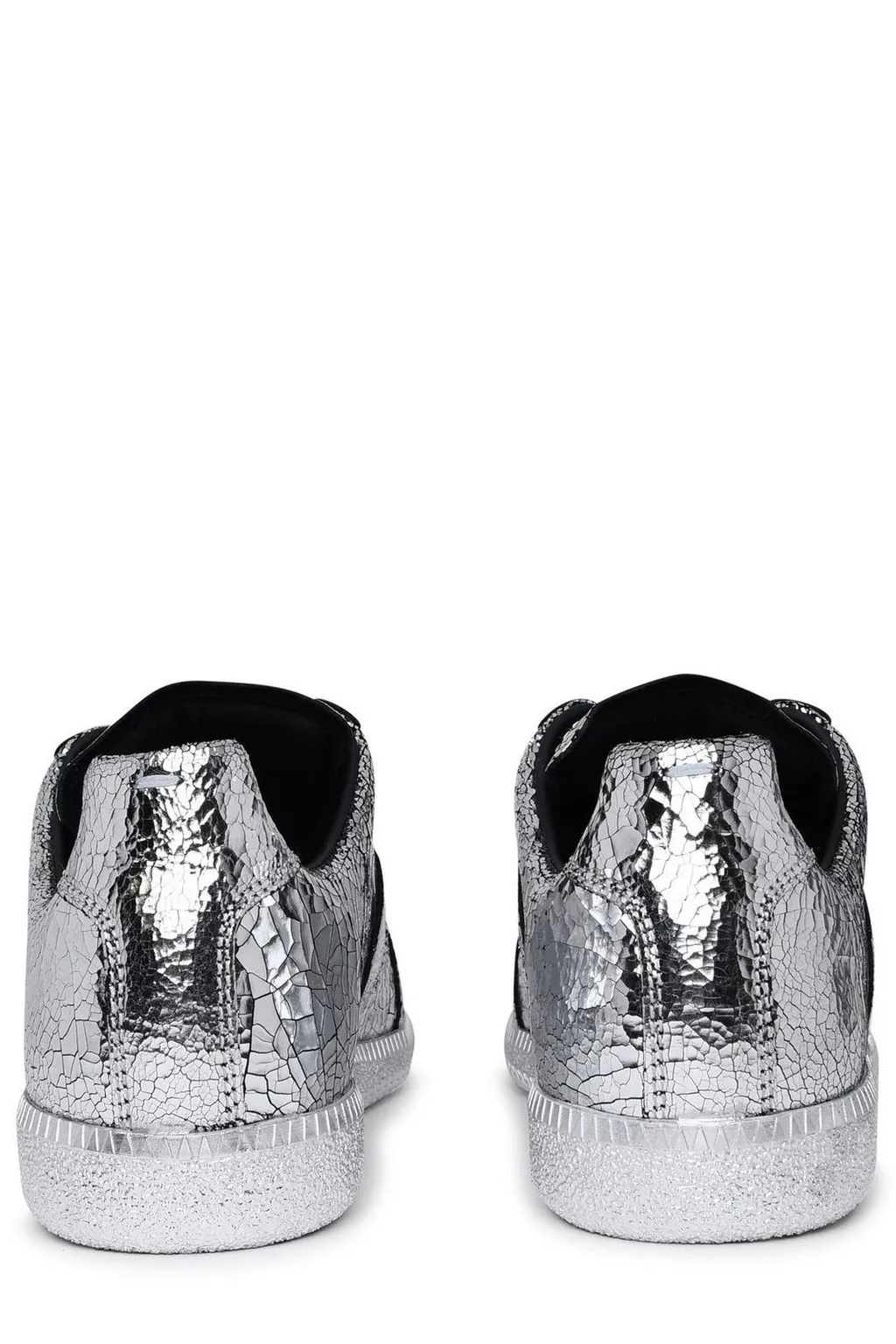 Replica Metallic-Effect Sneakers