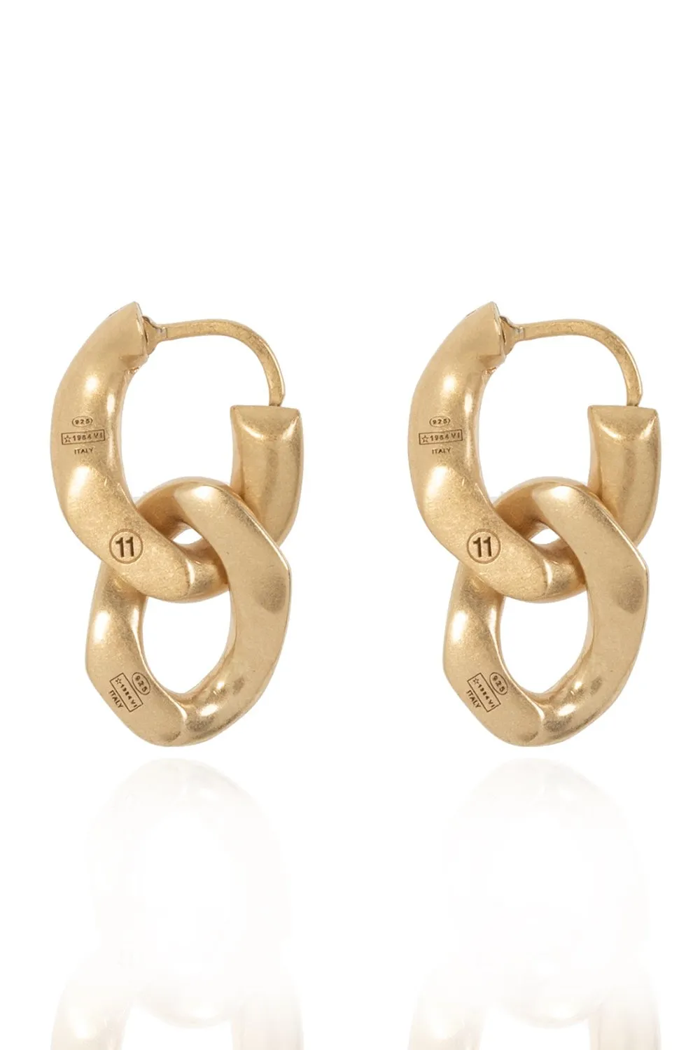 Chain-Link Drop Earrings