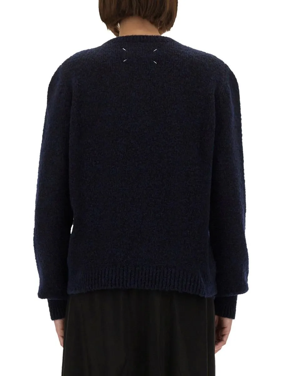 Brushed-Finish Crewneck Jumper